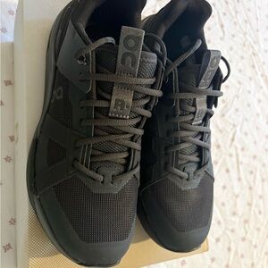 On Running Kids Charcoal Sneakers